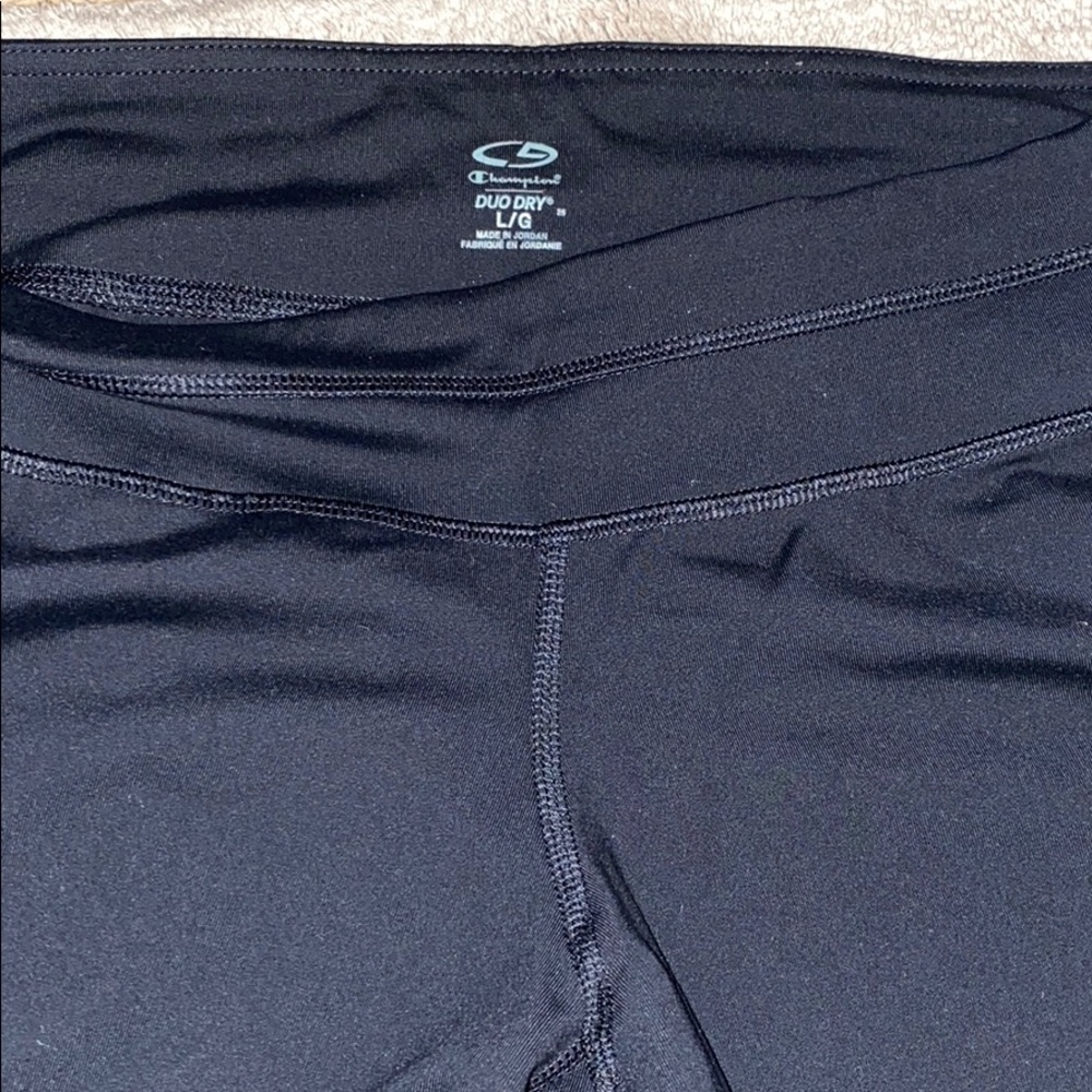 Champion Duo Dry Long Black track pants